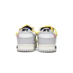 Dunk Low Off-White Lot 27 Replica,DM1602-120