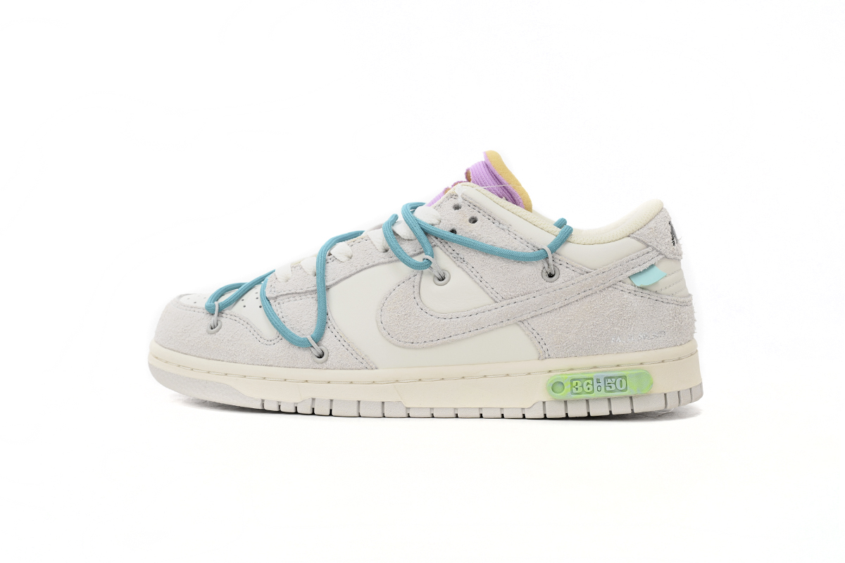 Dunk Low Off-White Lot 36 Replica,DJ0950-107