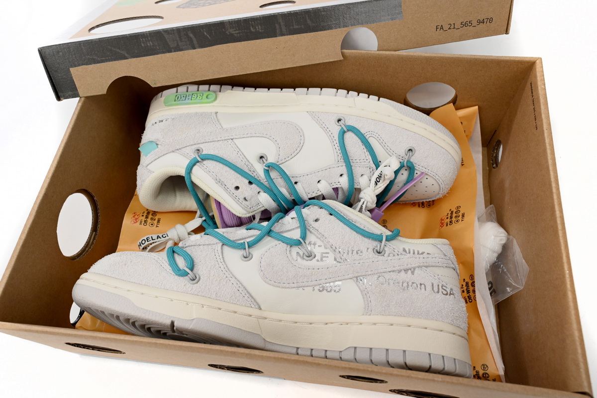 Dunk Low Off-White Lot 36 Replica,DJ0950-107