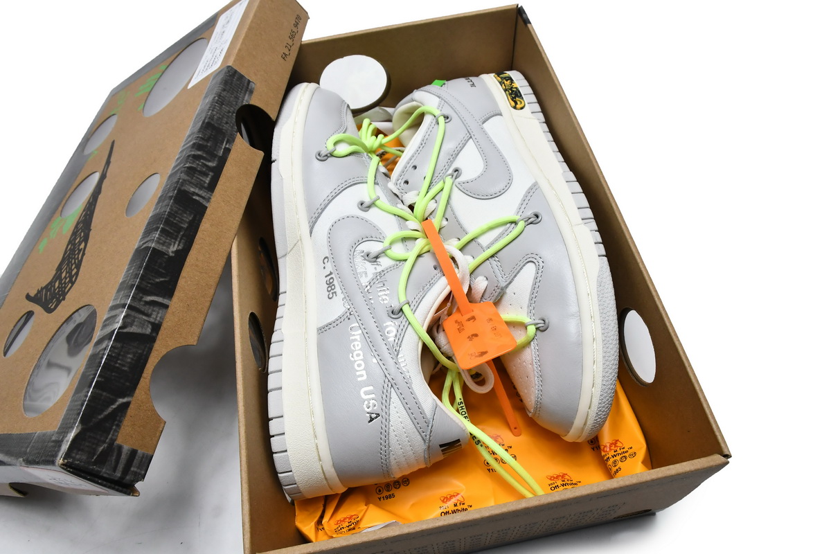 Dunk Low Off-White Lot 43 Replica,DM1602-128