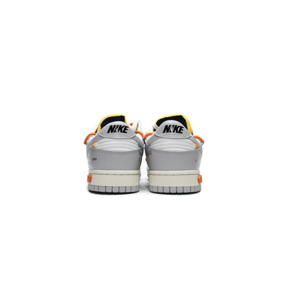 Dunk Low Off-White Lot 44 Replica,DM1602-104