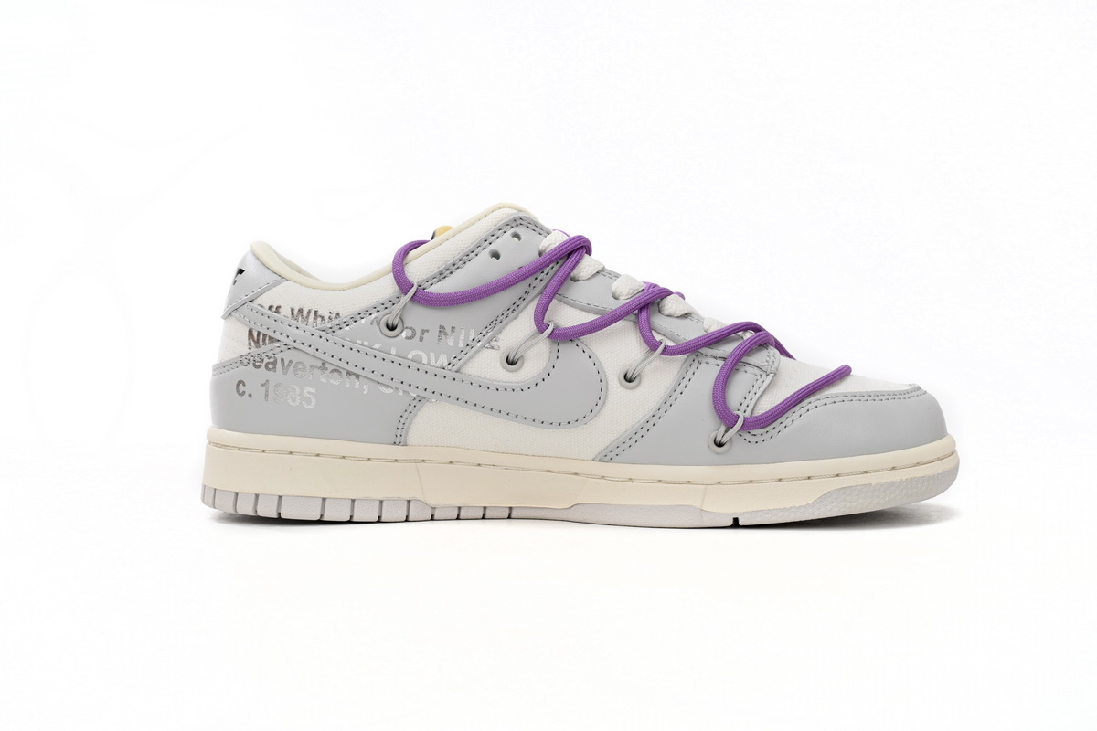Dunk Low Off-White Lot 48 Replica,DM1602-107