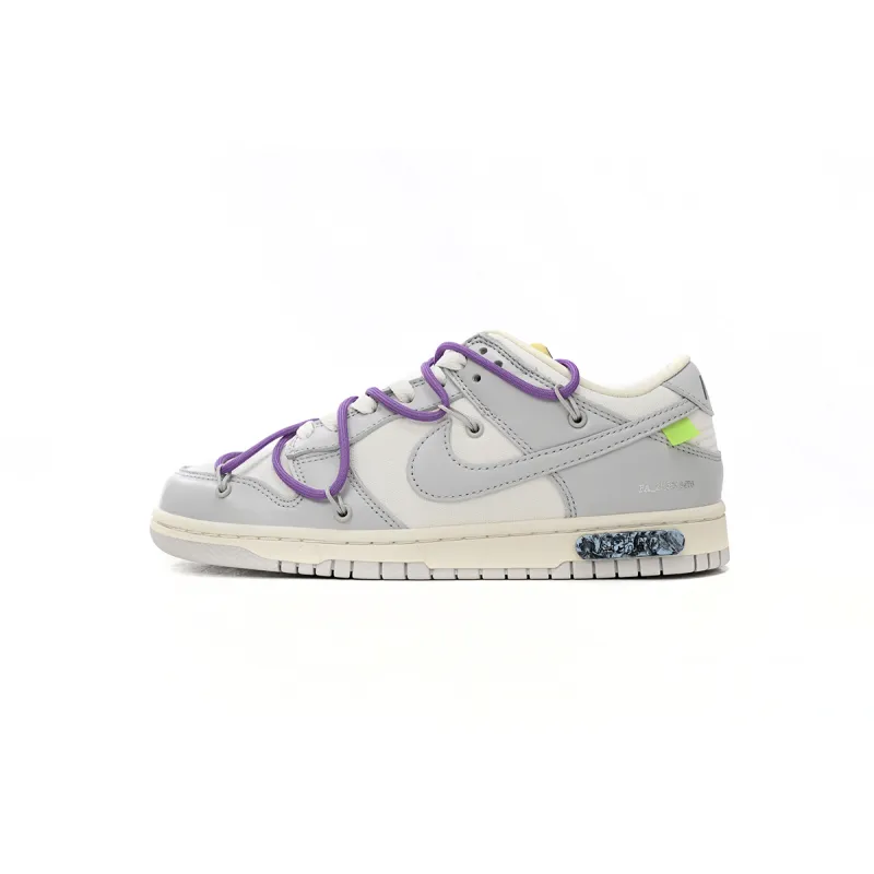 Dunk Low Off-White Lot 48 Replica,DM1602-107