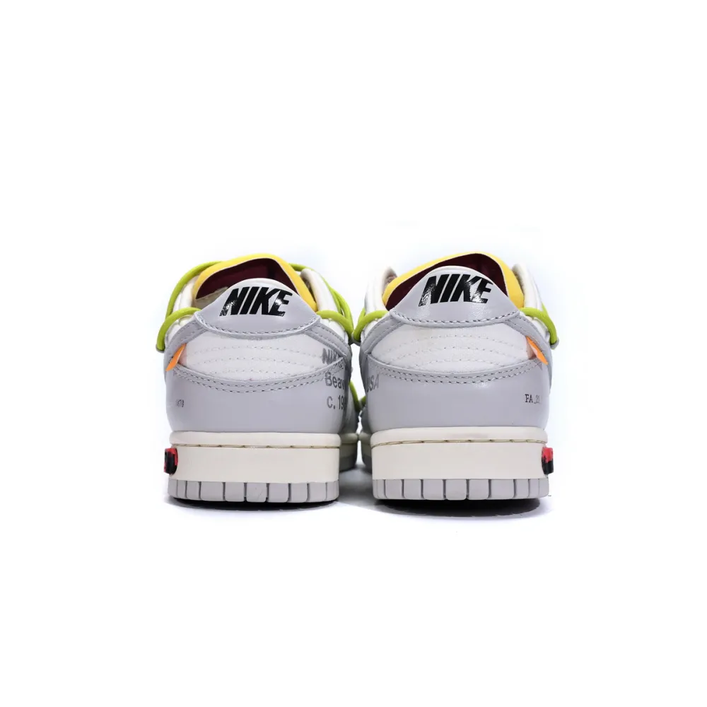 Dunk Low Off-White Lot 8 Replica,DM1602-106