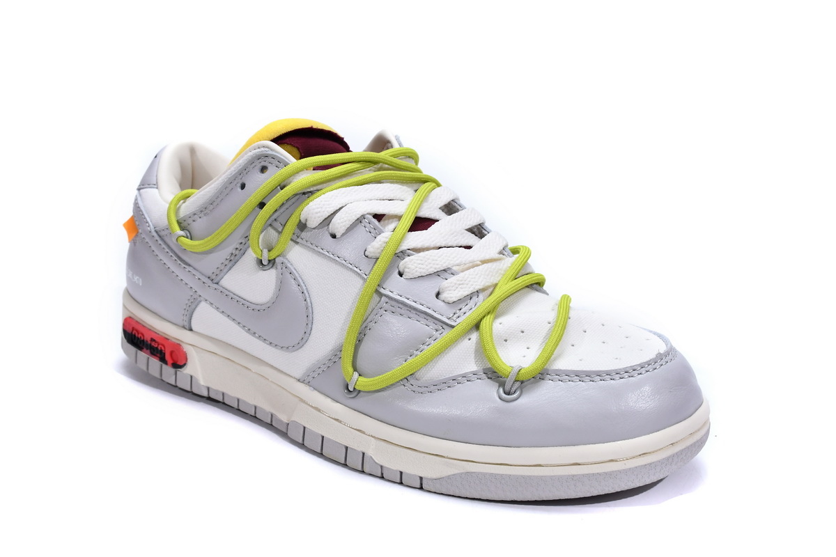 Dunk Low Off-White Lot 8 Replica,DM1602-106