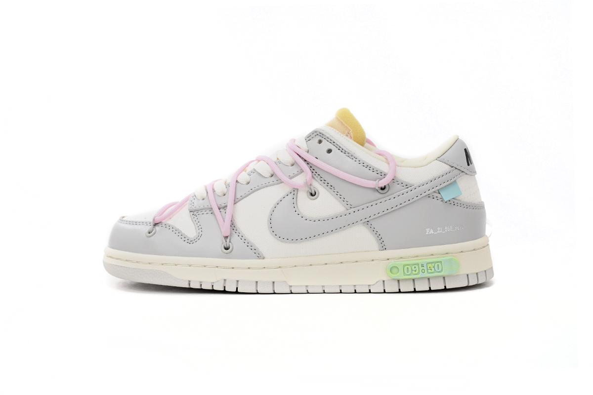 Dunk Low Off-White Lot 9 Replica,DM1602-109