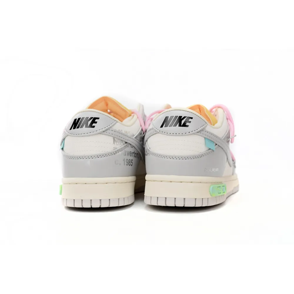 Dunk Low Off-White Lot 9 Replica,DM1602-109