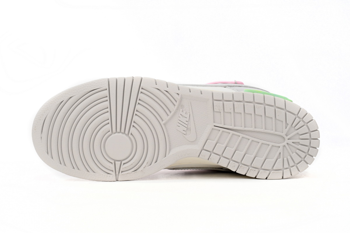 Dunk Low Off-White Lot 9 Replica,DM1602-109