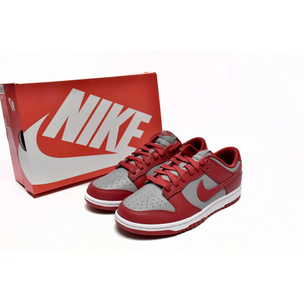 Dunk Low Retro Medium Grey Varsity Red UNLV Replica,DD1391-002