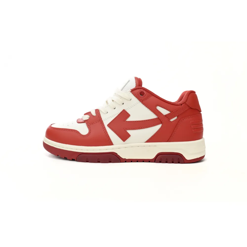 OFF-WHITE Out Of Office Red And White Replica, OMIA189F 22LE00 10128