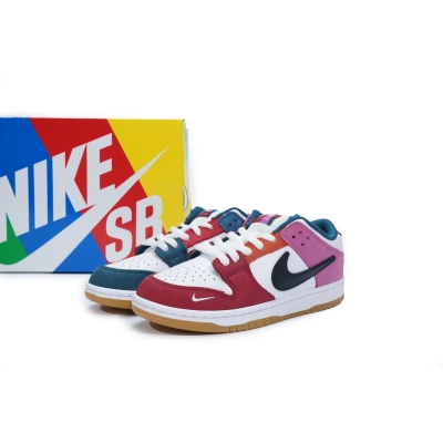 SB Dunk Low Pro QS Parra Replica,DH7695-100 02