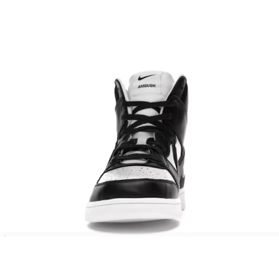 Dunk High AMBUSH Black White Replica,CU7544-001 02