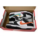 Dunk Low Multiple Swooshes White Washed Teal Replica,FD4623-131