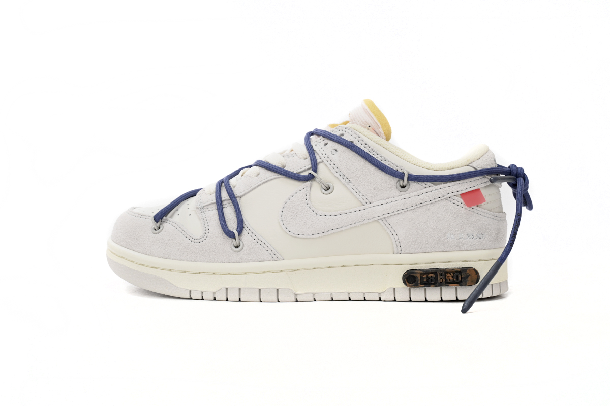 Dunk Low Off-White Lot 18 Replica,DJ0950-112