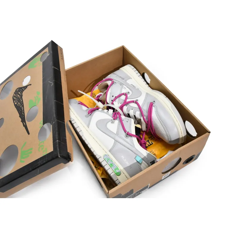 Dunk Low Off-White Lot 30 Replica,DM1602-122