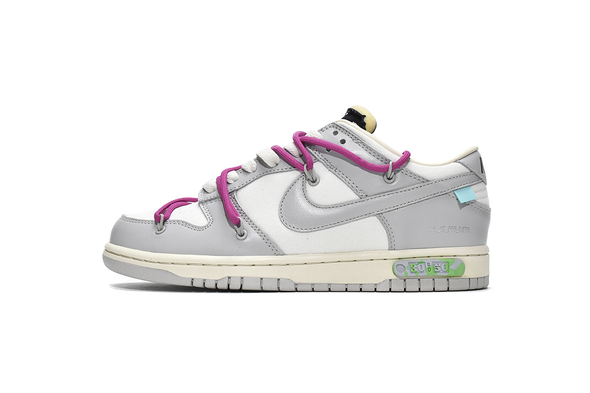 Dunk Low Off-White Lot 30 Replica,DM1602-122