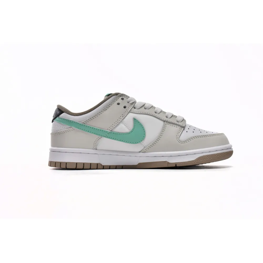 Dunk Low Split Seam White Tan Mint Replica,DX5933-900