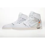 Jordan 1 Retro High Off-White White Replica,AQ0818-100