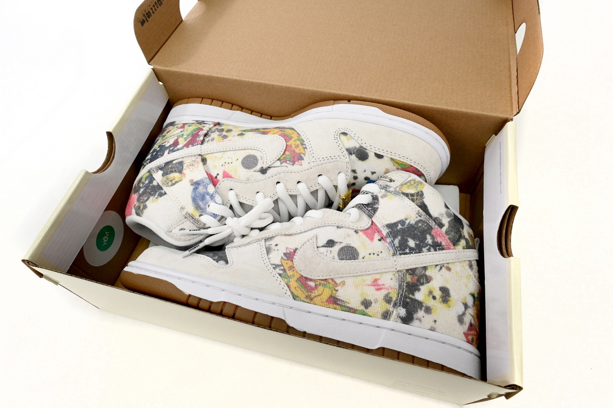 SB Dunk High Supreme Rammellzee Replica,FD8779-100