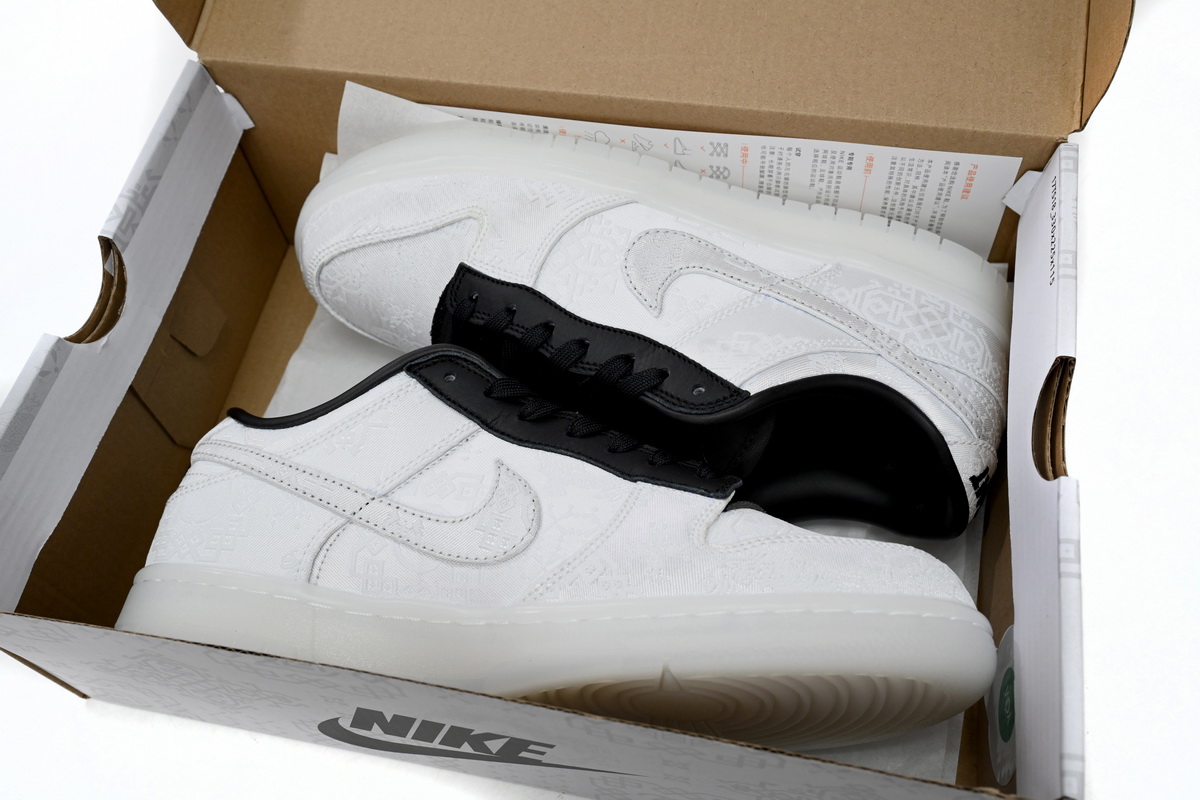 Dunk Low CLOT Fragment White Replica,FN0315-110