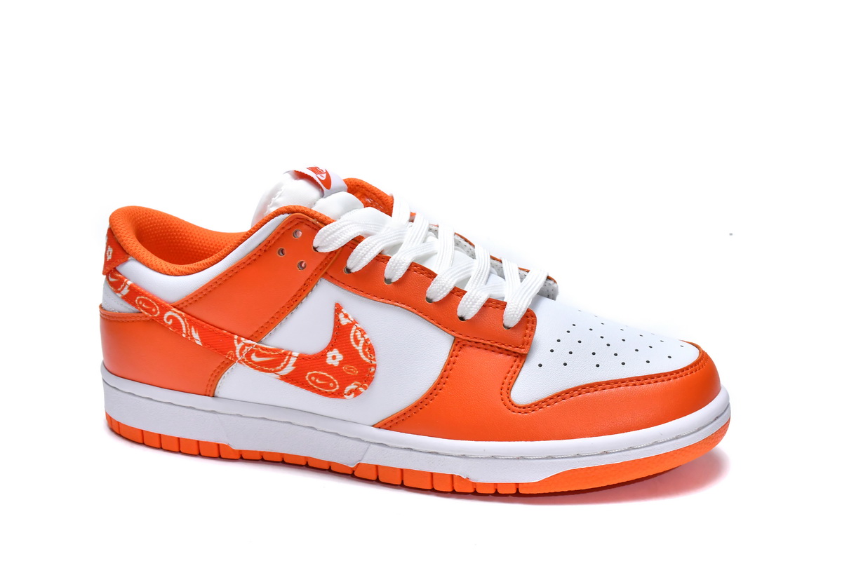 Dunk Low Essential Paisley Pack Orange Replica,DH4401-103