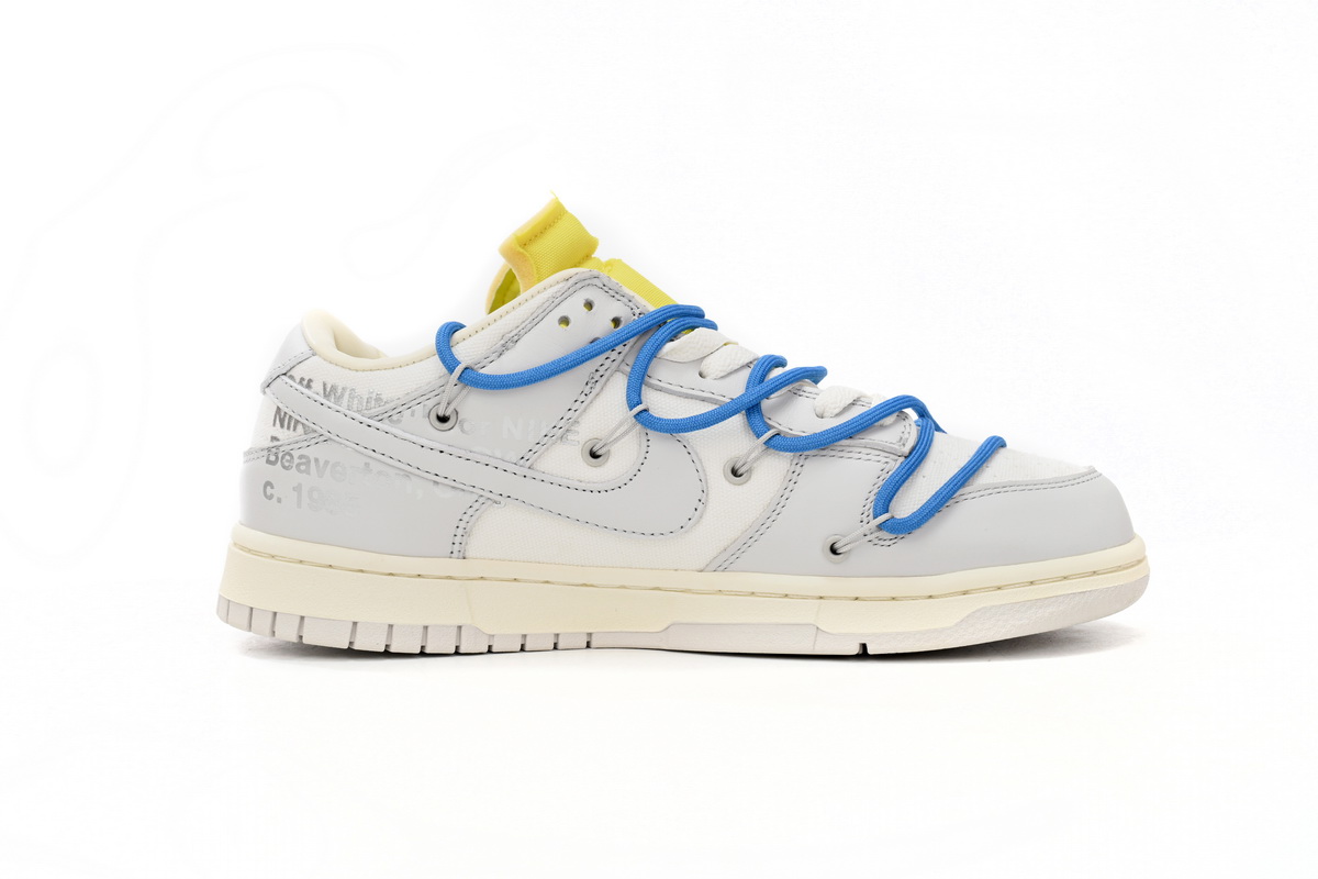 Dunk Low Off-White Lot 10 Replica,DM1602-112