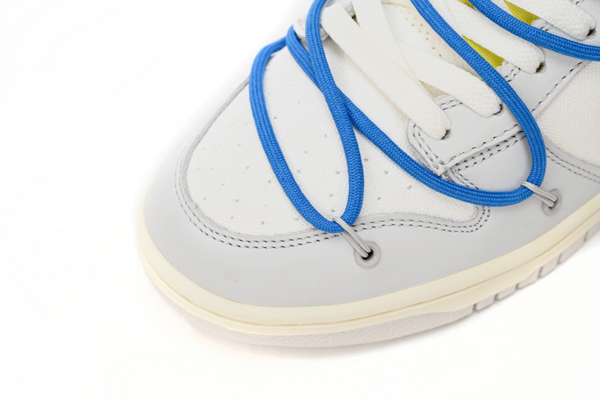 Dunk Low Off-White Lot 10 Replica,DM1602-112