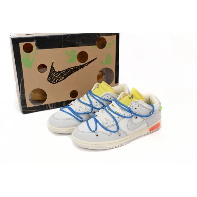 Dunk Low Off-White Lot 10 Replica,DM1602-112 02