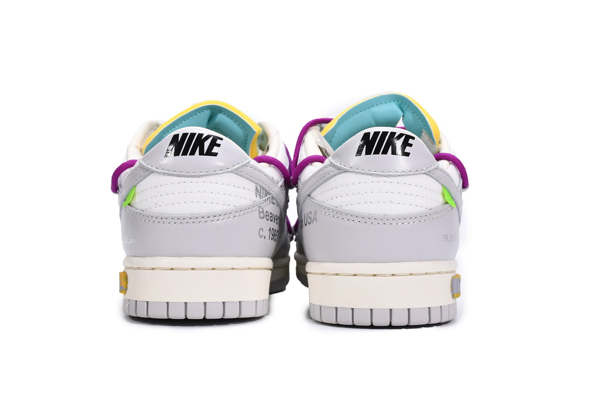 Dunk Low Off-White Lot 21 Replica,DM1602-100