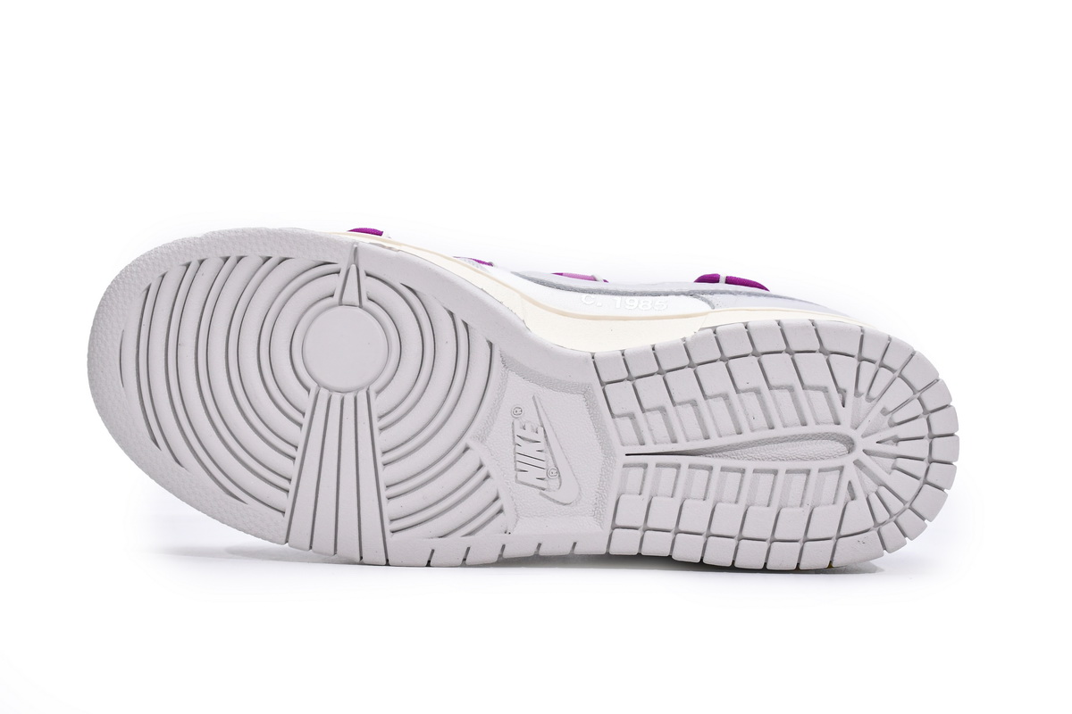 Dunk Low Off-White Lot 21 Replica,DM1602-100