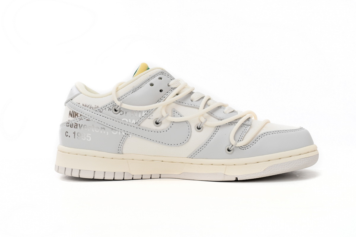 Dunk Low Off-White Lot 25 Replica,DM1602-121