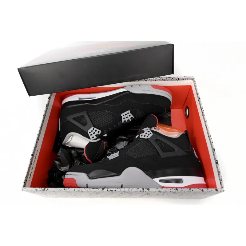 Jordan 4 Retro Bred Replica, 308497-060