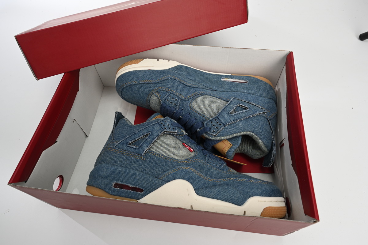 Jordan 4 Retro Levi's Denim Replica, AO2571-401