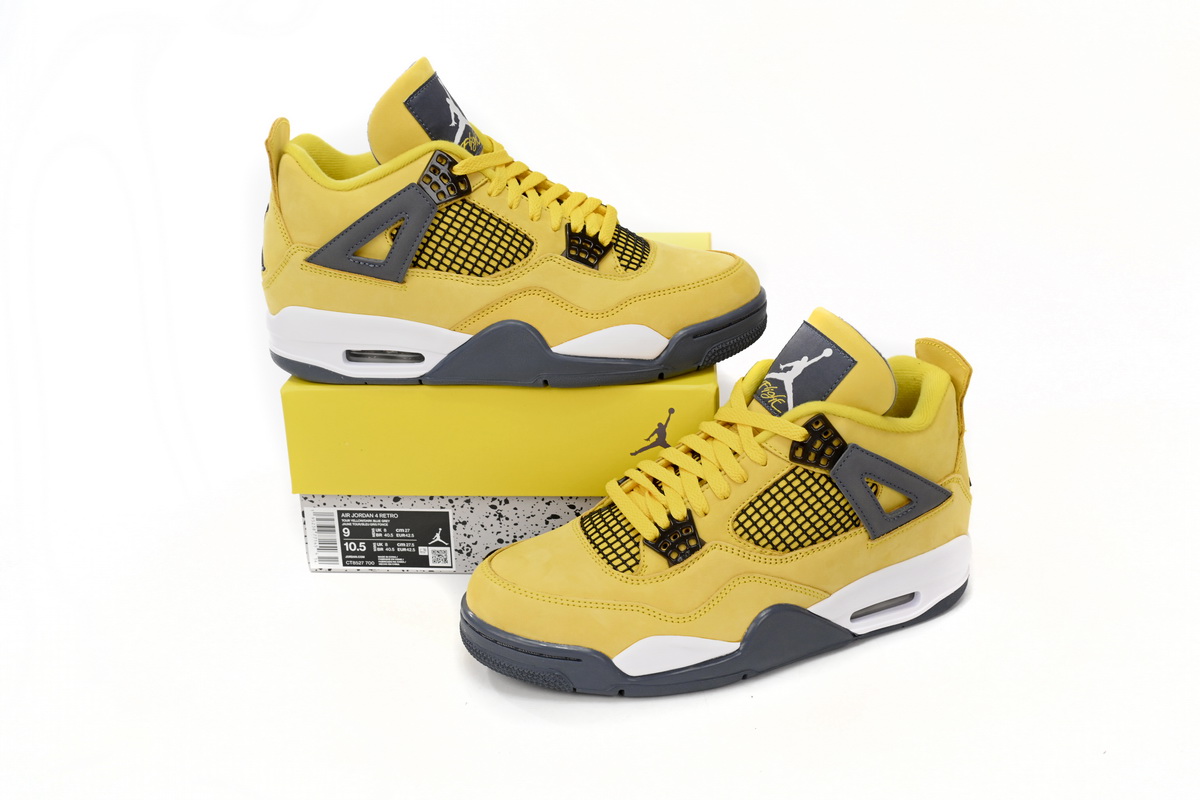 Jordan 4 Retro Lightning Replica, CT8527-700