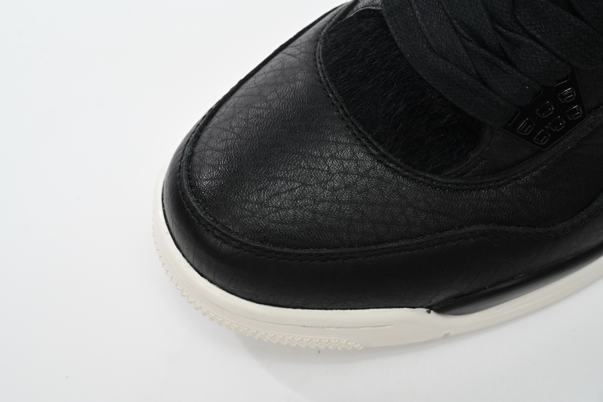 Jordan 4 Retro Pony Hair Black Replica, 819139-010