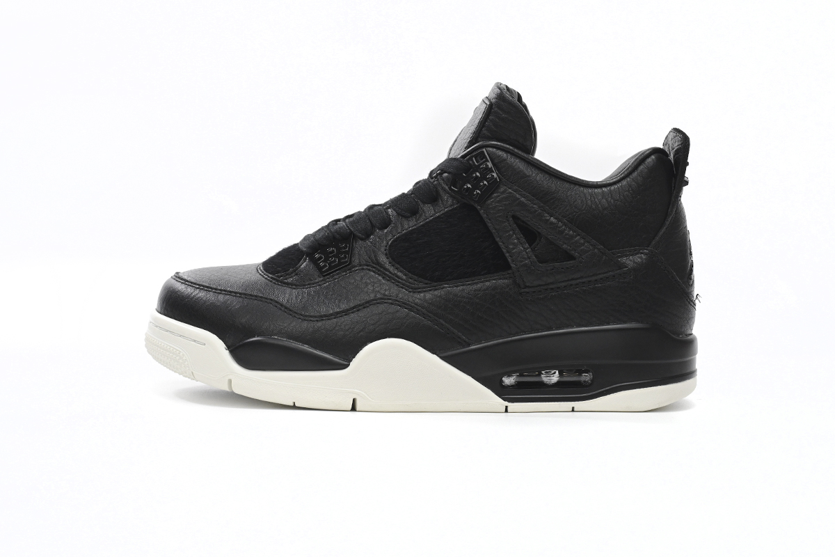 Jordan 4 Retro Pony Hair Black Replica, 819139-010