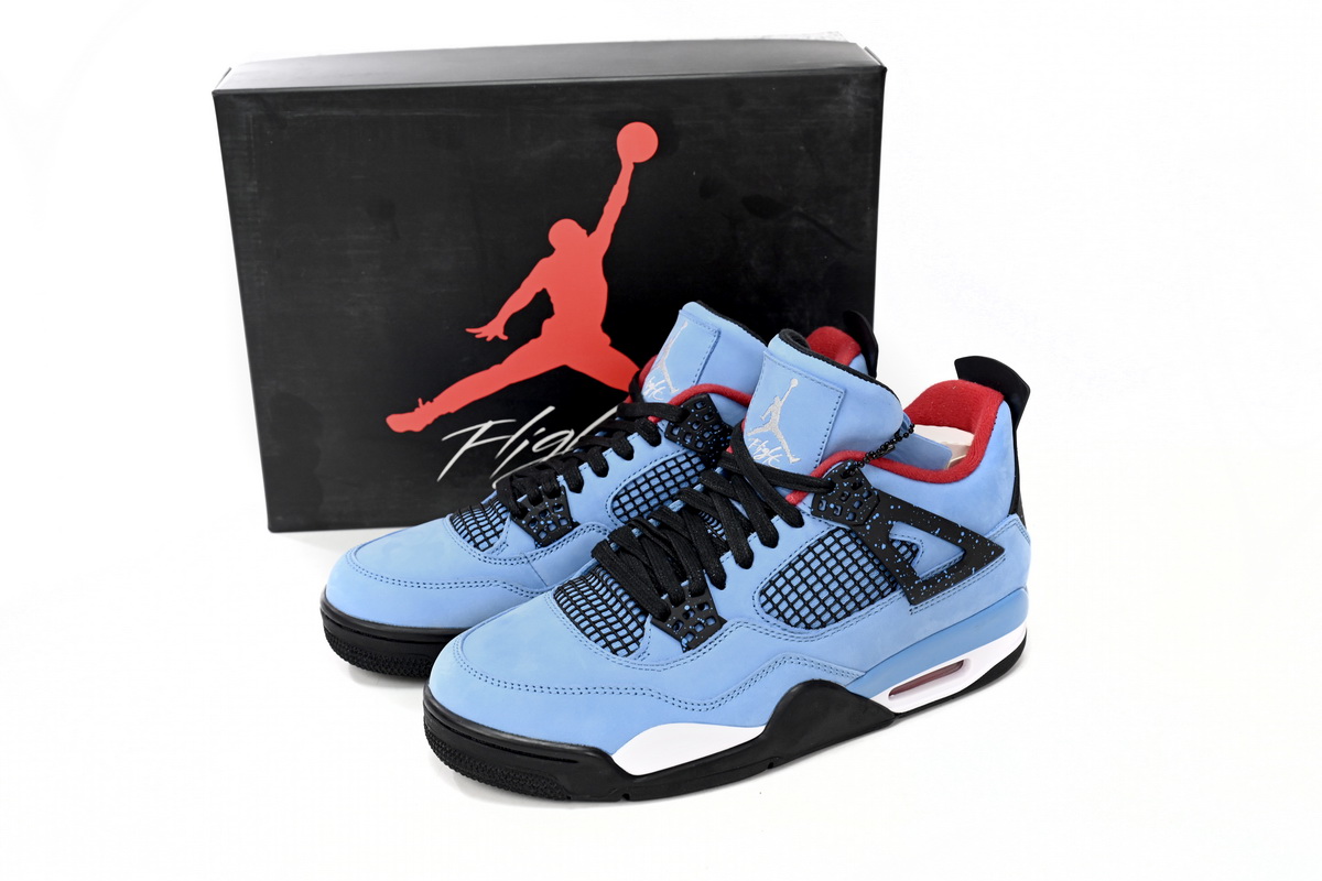 Jordan 4 Retro Travis Scott Cactus Jack Replica, 308497-406