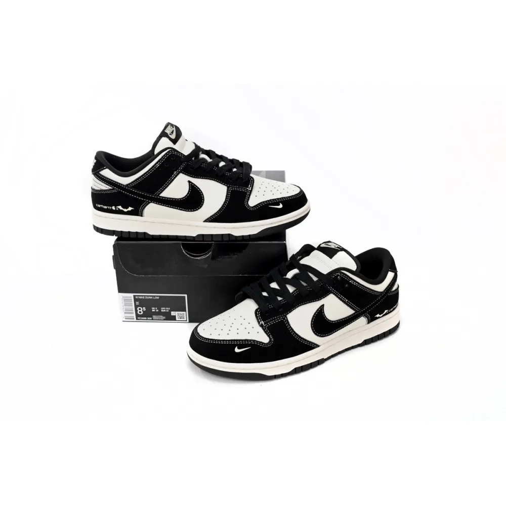 SB Dunk Low LV Batman Replica,FC1688-300, Replica Shoes