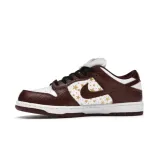 SB Dunk Low Supreme Stars Barkroot Brown Replica,DH3228-103