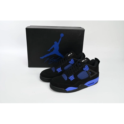 Air Jordan 4 Retro Black Blue Replica, CT8527-018 02