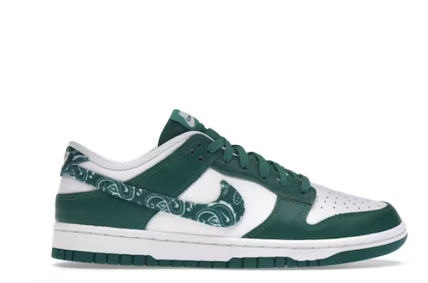 Dunk Low Essential Paisley Pack Green  Replica,DH4401-102