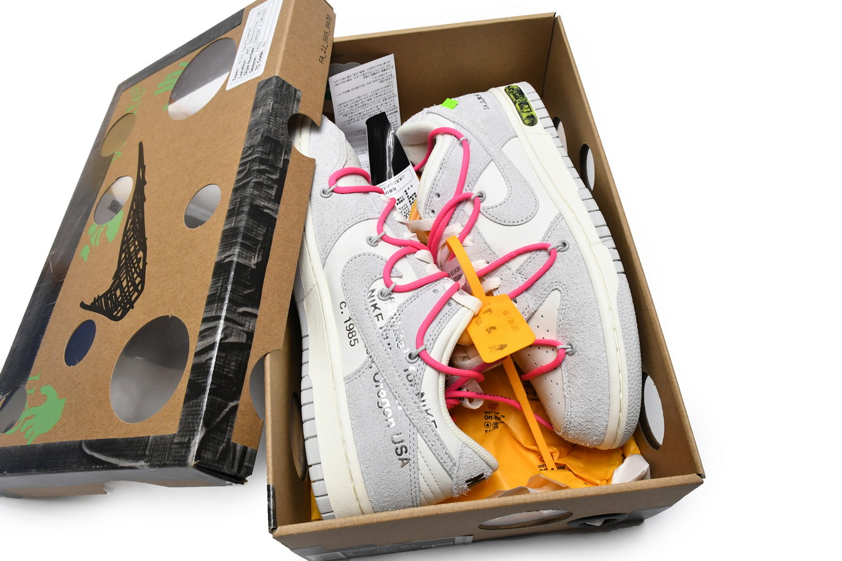 Dunk Low Off-White Lot 17 Replica,DJ0950-117