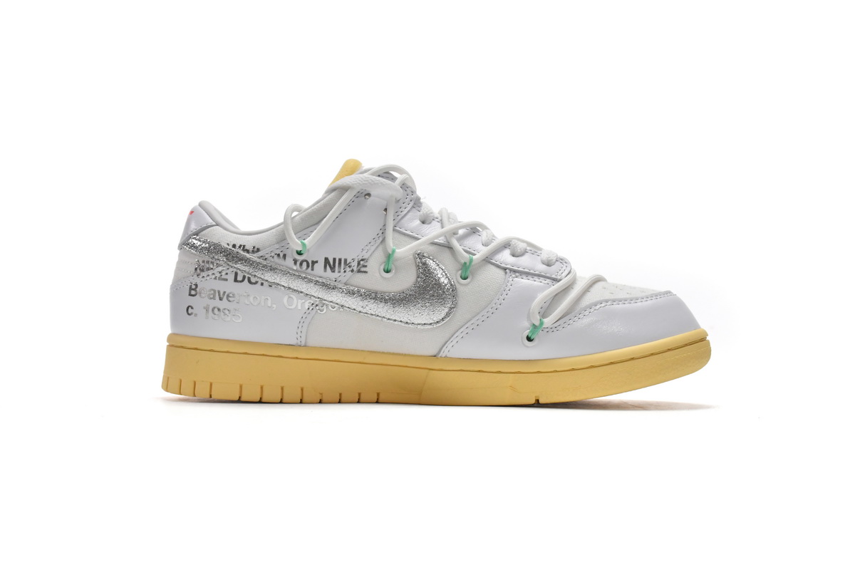 Dunk Low Off-White Lot 1 Replica,DM1602-127