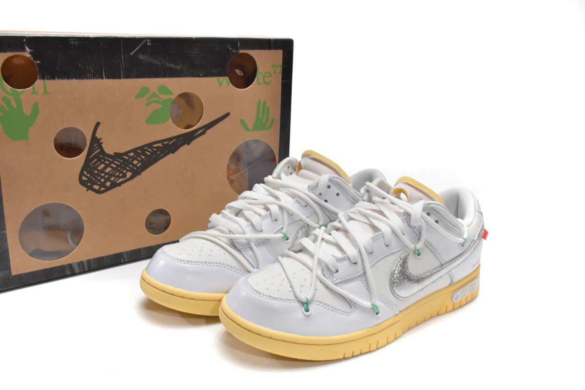 Dunk Low Off-White Lot 1 Replica,DM1602-127