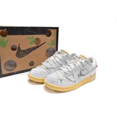 Dunk Low Off-White Lot 1 Replica,DM1602-127 02