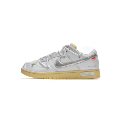 Dunk Low Off-White Lot 1 Replica,DM1602-127 01
