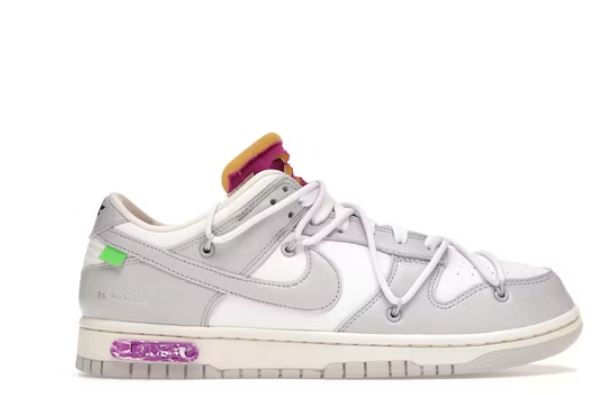 Dunk Low Off-White Lot 3 Replica,DM1602-118