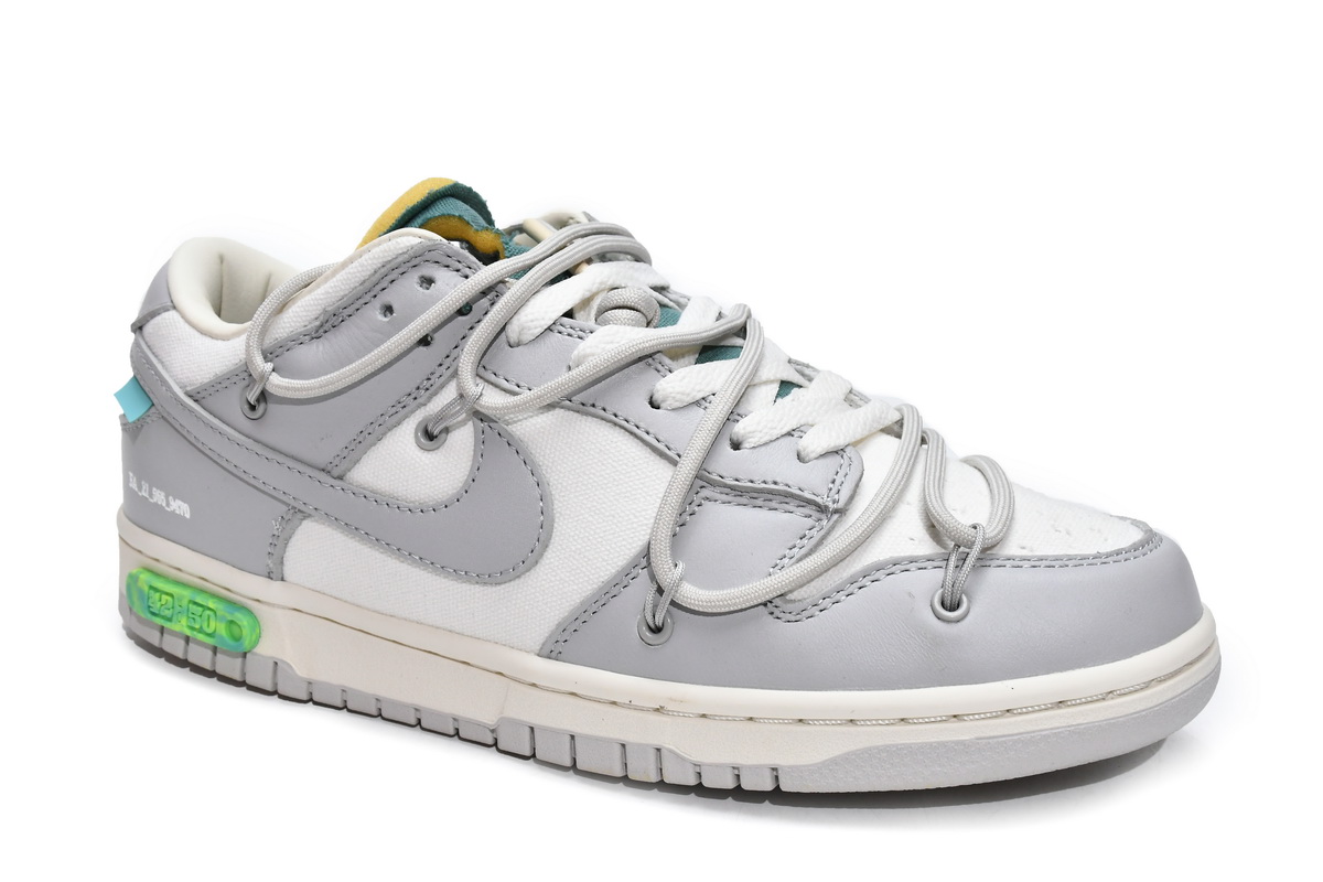 Dunk Low Off-White Lot 42 Replica,DM1602-117