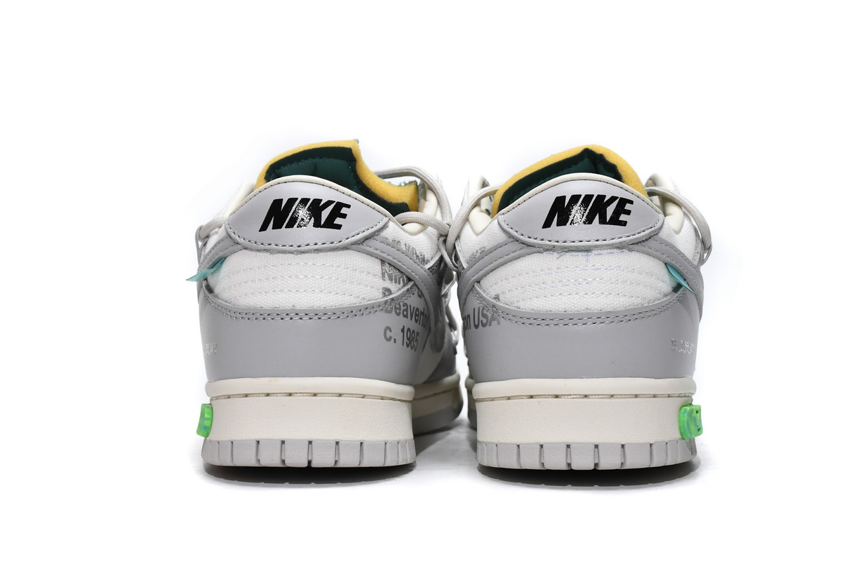 Dunk Low Off-White Lot 42 Replica,DM1602-117