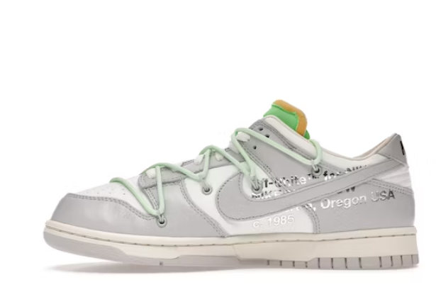Dunk Low Off-White Lot 7 Replica,DM1602-108